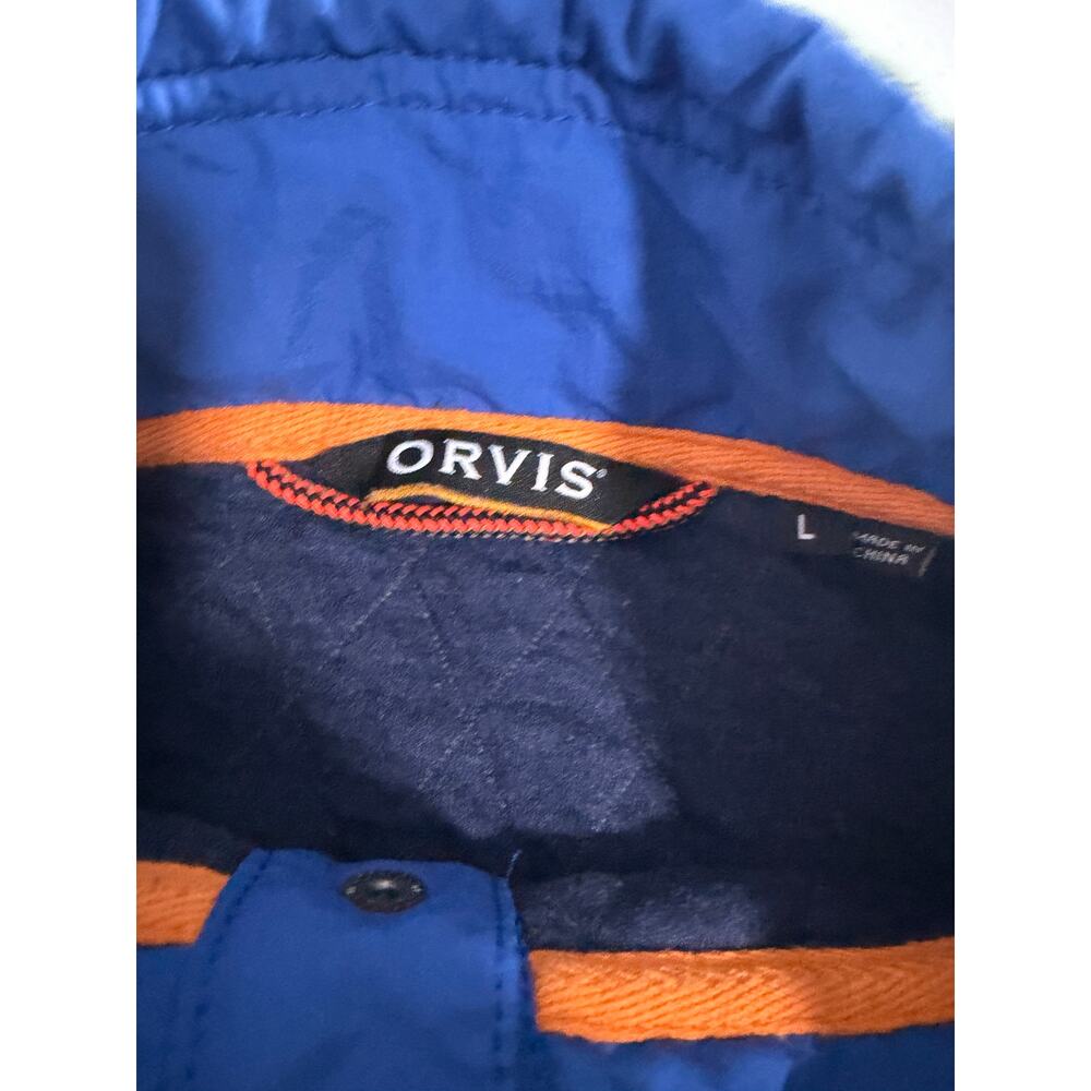 Orvis Battenkill Quilted Quarter Button Sweater M… - image 2